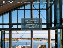 Tablet Screenshot of ilexconstruction.com